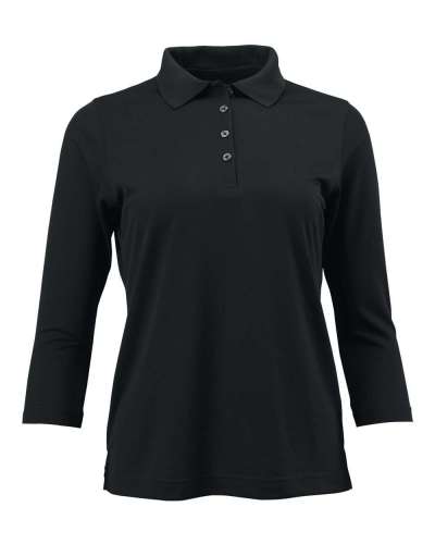 Paragon 120 Women's Lady Palm Three-Quarter Sleeve Polo