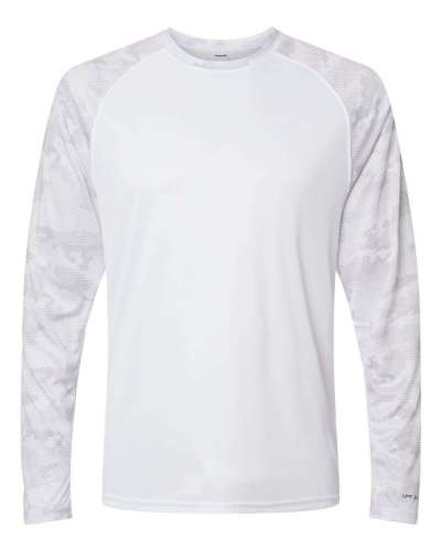 Paragon 216 Cayman Performance Camo Colorblocked Long Sleeve T-Shirt