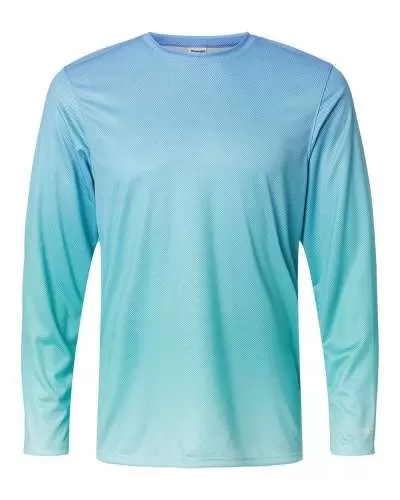 Paragon 225 Barbados Performance Pin Dot Long Sleeve T-Shirt