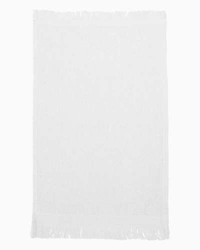 Q-Tees T100 Fringed Fingertip Towel