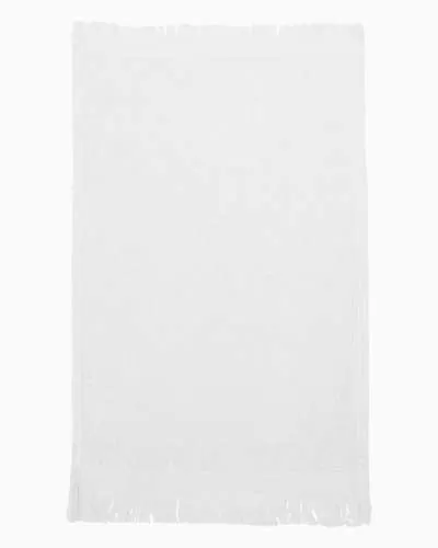 Q-Tees T100 Fringed Fingertip Towel