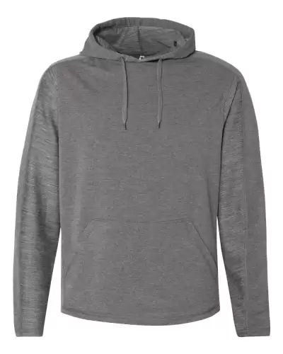 J America 8435 Men's Omega Stretch Hooded Sweatshirt 2 Pack
