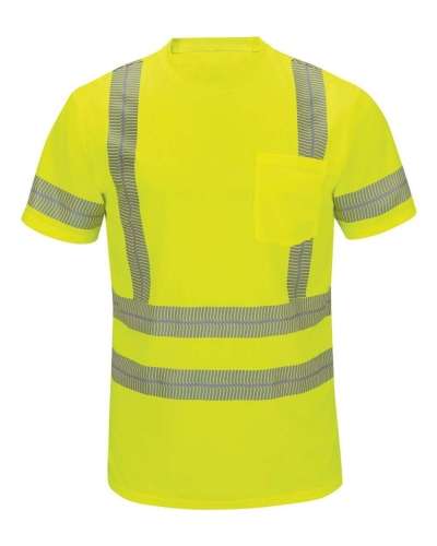Red Kap SVY4 High Visibility Short Sleeve T-Shirt