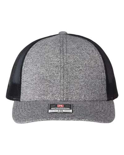 Richardson 115CH Low Pro Heather Trucker Cap