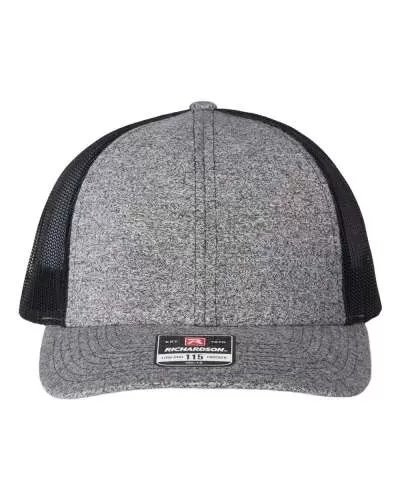Richardson 115CH Low Pro Heather Trucker Cap