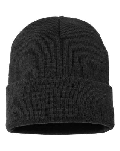 Sportsman SP12JL 12" Jersey Lined Cuffed Beanie