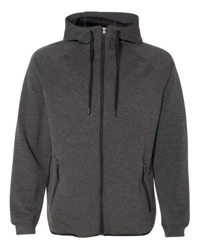 Weatherproof 18700 HeatLast Fleece Tech FULL-Zip Hooded Sweatshirt