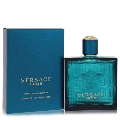Versace Eros By Versace After Shave Lotion 3.4 Oz