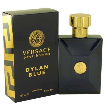 Versace Pour Homme Dylan Blue By Versace After Shave Lotion 3.4 Oz