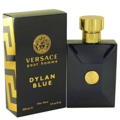 Versace Pour Homme Dylan Blue By Versace After Shave Lotion 3.4 Oz