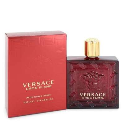 Versace Eros Flame By Versace After Shave Lotion 3.4 Oz
