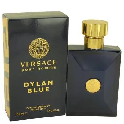 Versace Pour Homme Dylan Blue By Versace Deodorant Spray 3.4 Oz