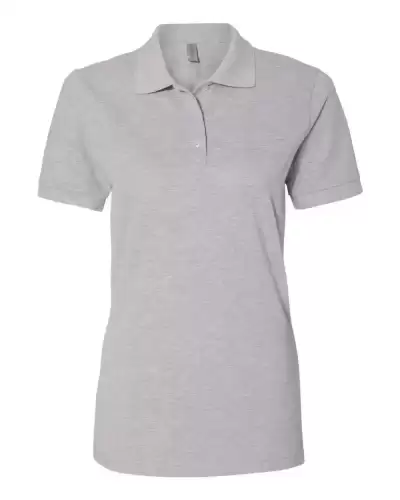JERZEES 443W Women's 100% Ring-Spun Cotton Piqu? Polo 2 Pack