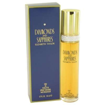 Diamonds & Sapphires By Elizabeth Taylor Eau De Toilette Spray 1.7 Oz