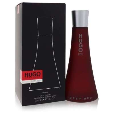 Hugo Deep Red By Hugo Boss Eau De Parfum Spray 3 Oz