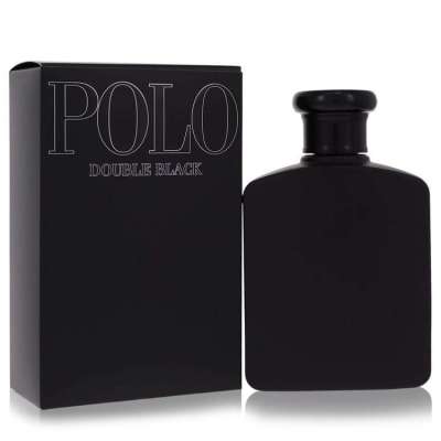 Polo Double Black By Ralph Lauren Eau De Toilette Spray 4.2 Oz