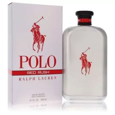 Polo Red Rush By Ralph Lauren Eau De Toilette Spray 6.7 Oz
