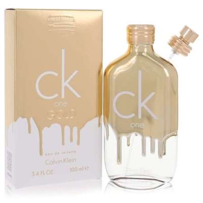 Ck One Gold By Calvin Klein Eau De Toilette Spray (Unisex) 3.4 Oz