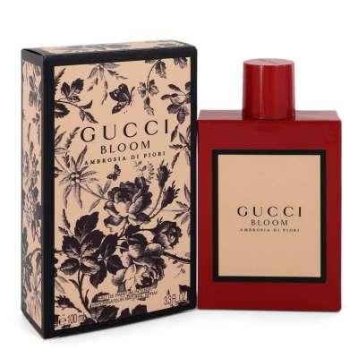 Gucci Bloom Ambrosia Di Fiori By Gucci Eau De Parfum  Intense Spray 3.3 Oz 