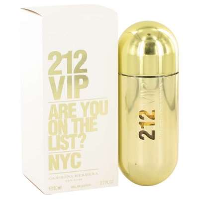 212 Vip By Carolina Herrera Eau De Parfum Spray 2.7 Oz