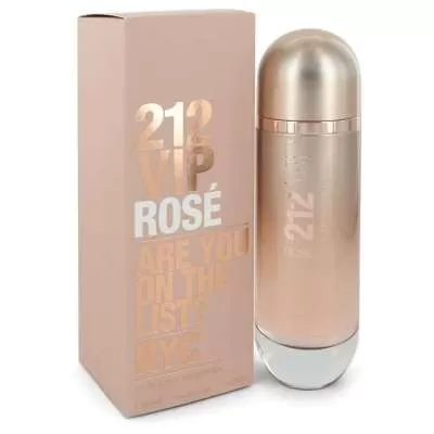 212 Vip Rose By Carolina Herrera Eau De Parfum Spray 4.2 Oz