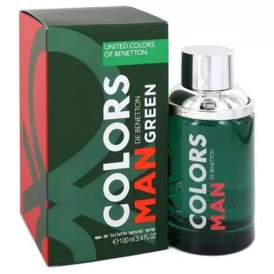 Colors De Benetton Green By Benetton Eau De Toilette Spray 3.4 Oz
