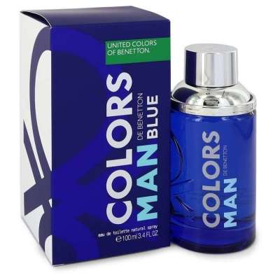 Colors De Benetton Blue By Benetton Eau De Toilette Spray 3.4 Oz