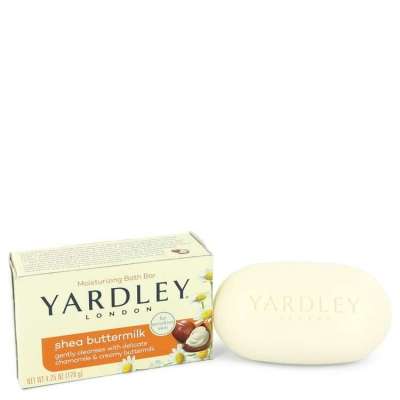 Yardley London Soaps By Yardley London Shea Butter Milk Naturally Moisturizing Bath Soap 4.25 Oz