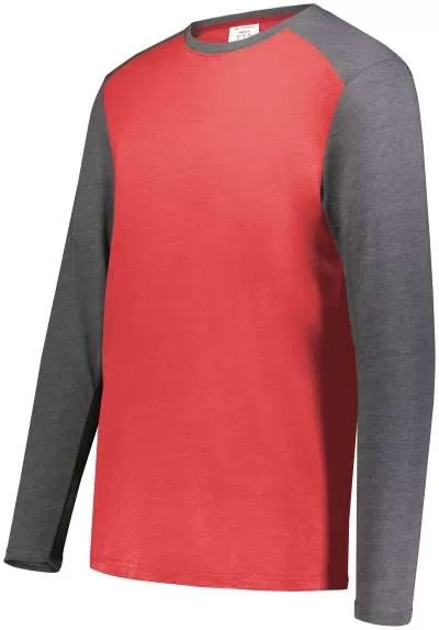 Augusta Sportswear 6882 Youth Gameday Vintage Long Sleeve Tee