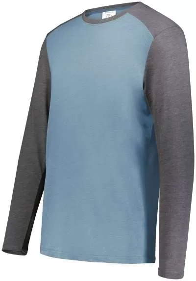 Augusta Sportswear 6882 Youth Gameday Vintage Long Sleeve Tee