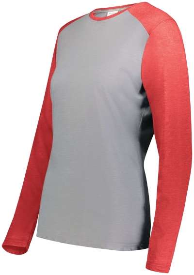 Augusta Sportswear 6883 Ladies Gameday Vintage Long Sleeve Tee