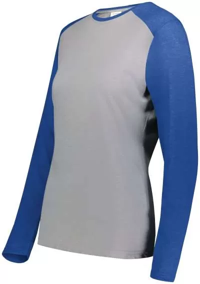 Augusta Sportswear 6883 Ladies Gameday Vintage Long Sleeve Tee