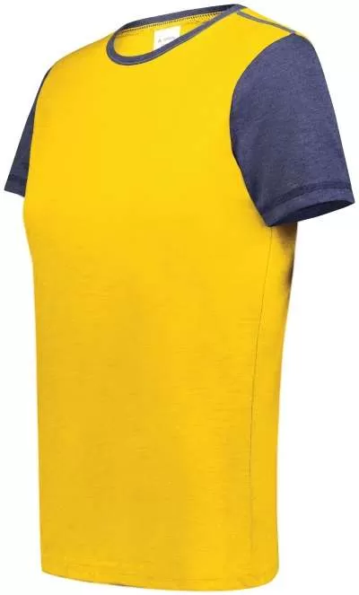 Augusta Sportswear 6878 Ladies Gameday Vintage Ringer Tee