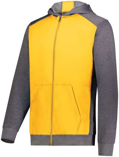 Augusta Sportswear 6900 Youth Three-Season Fleece Full Zip Hoodie