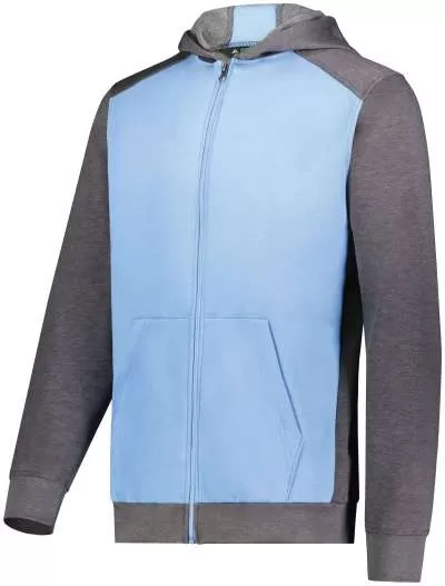 Augusta Sportswear 6900 Youth Three-Season Fleece Full Zip Hoodie