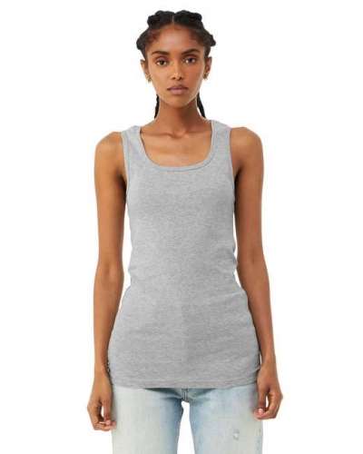 Bella + Canvas 1081 Ladies Micro Ribbed Tank