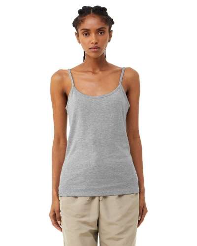 Bella + Canvas 1002BE Ladies Micro Rib Spaghetti Strap Tank