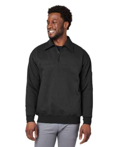 Harriton M712 Unisex ClimaBloc Heavyweight Quarter-Zip