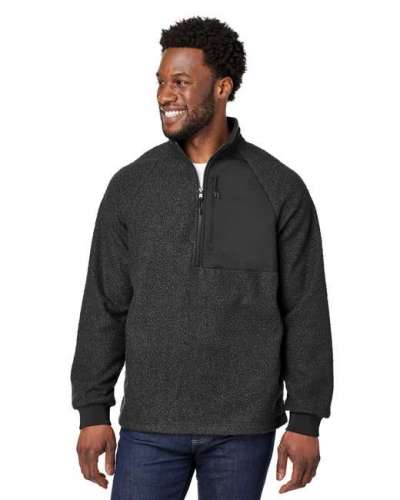 North End NE713 Men's Aura Sweater Fleece Quarter-Zip