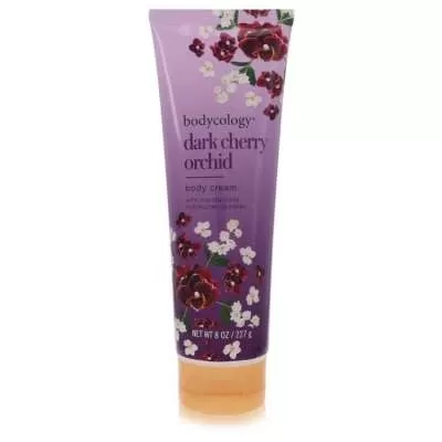 Bodycology Dark Cherry Orchid by Bodycology Body Cream 8 oz for Women