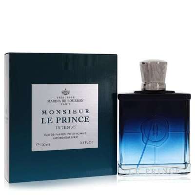 Monsieur Le Prince Intense by Marina De Bourbon Eau De Parfum Spray 3.4 oz for Men