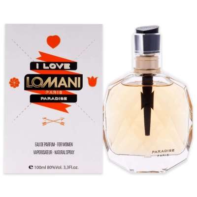 Lomani Paradise by Lomani Eau De Parfum Spray 3.4 oz for Women