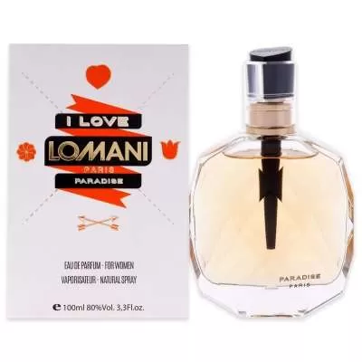 Lomani Paradise by Lomani Eau De Parfum Spray 3.4 oz for Women
