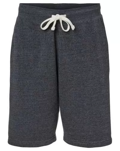 J America 8855JA Unisex Triblend Fleece Short