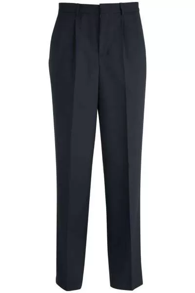 Edwards 2633 Men's Pleated Front Poly/Wool Pant