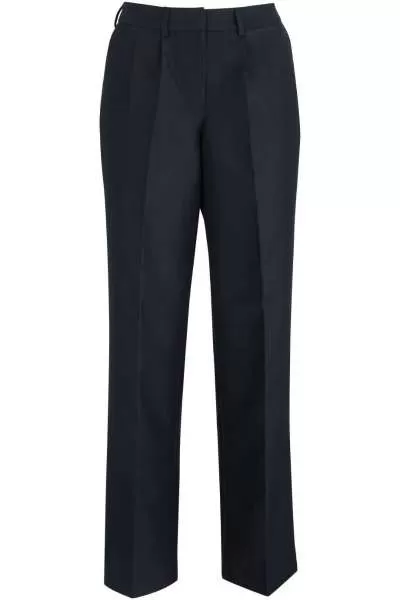 Edwards 8640 Ladies' Pleated Front Poly/Wool Pant