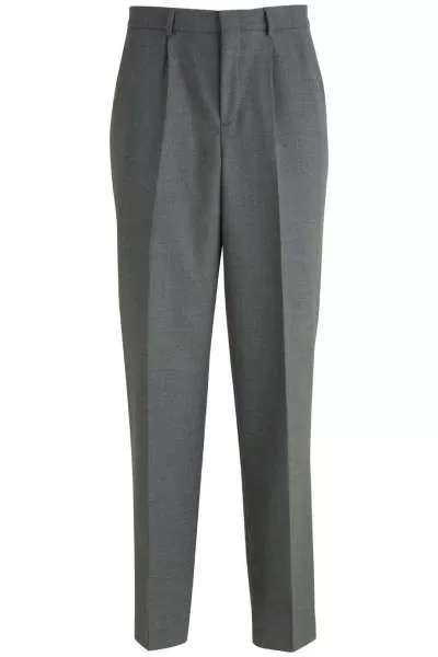 Edwards 2640 Men's Pleated Front Poly/Wool Pant