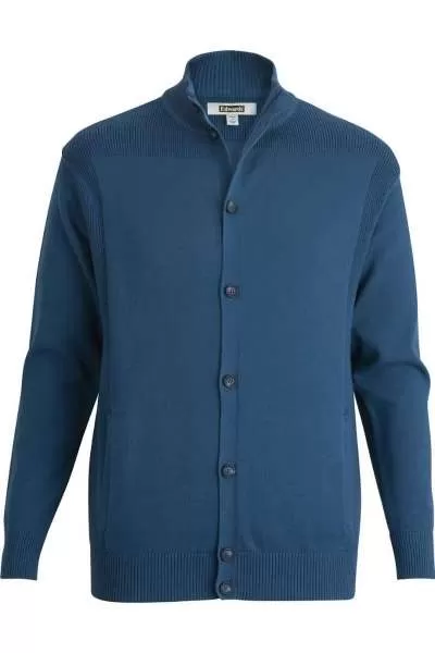Edwards 4075 Unisex Button Front Cardigan