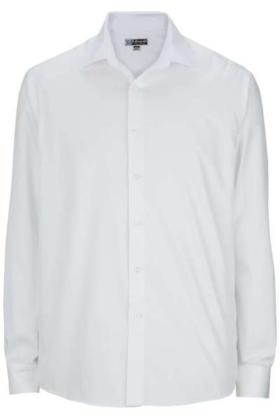 Edwards 1978 Men's Oxford Wrinkle-Free Point Collar Dress Shirt