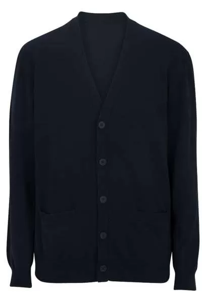 Edwards 4080 V-Neck Cotton Blend Cardigan-2pockets